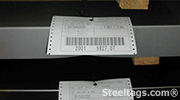 Dot Matrix Tag with Glue Removable