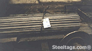 High Temp Barcode Tag Tag fixed with Clip#2