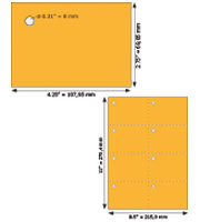 Product# 9260-US-orange Tag Size: 2.75" x 4.25"