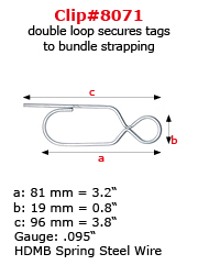 Product#8071 Allows for Including in Strapping