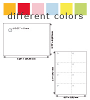 Product#9240-Letter-Size Tag Size: 2.75" x 4.25"